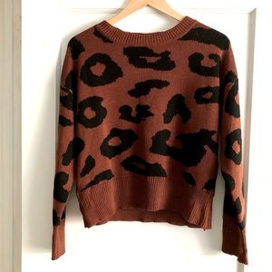 NWOT Knit Sweater- Medium